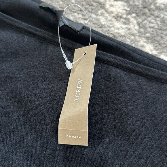 J Crew NWT Form knit one shoulder elbow sleeve top - Picture 6 of 9